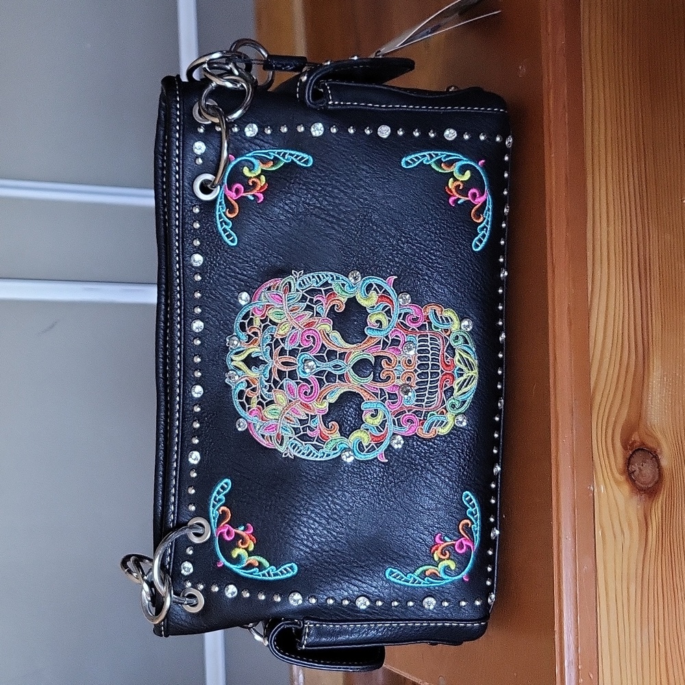 Montana West Scull Concealed Carry Handbag